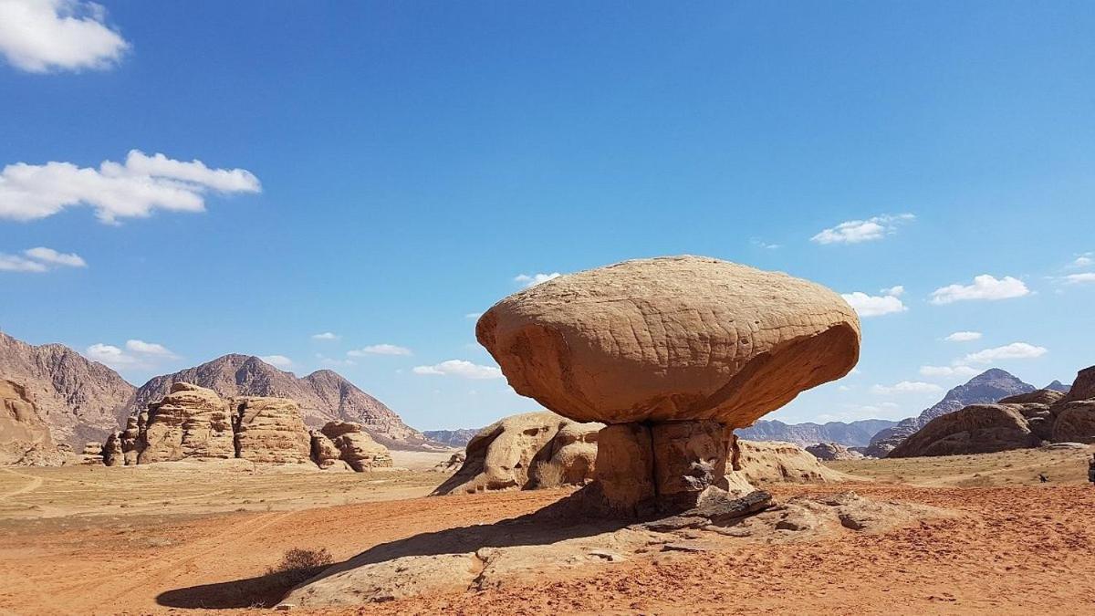 Moon City With Jeep Trips Wadi Rum Eksteriør billede