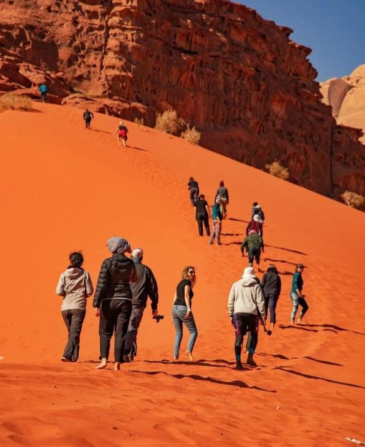 Moon City With Jeep Trips Wadi Rum Eksteriør billede