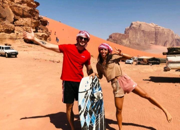 Moon City With Jeep Trips Wadi Rum Eksteriør billede